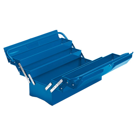 DRAPER 500mm Extra Long Four Tray Cantilever Tool Box: Model No.TB495