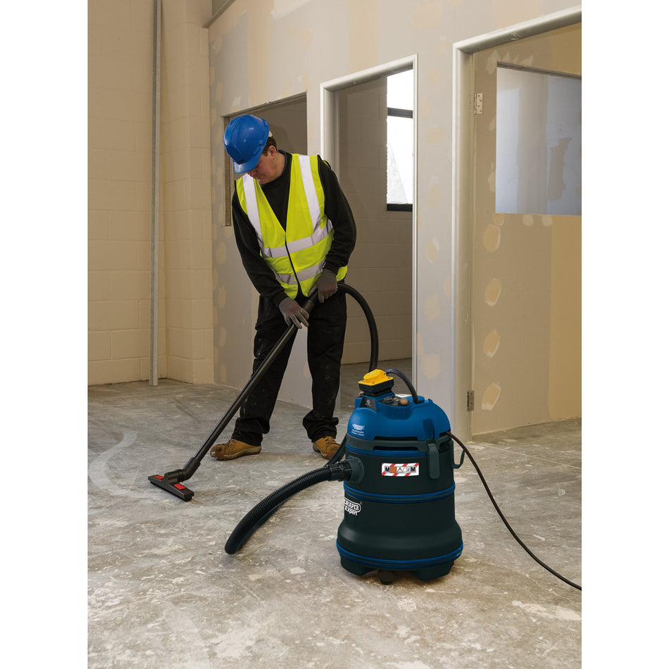 DRAPER Expert 35L 1200W 110V M-Class Wet and Dry Vacuum Cleaner: Model No. WDV35LMC110V