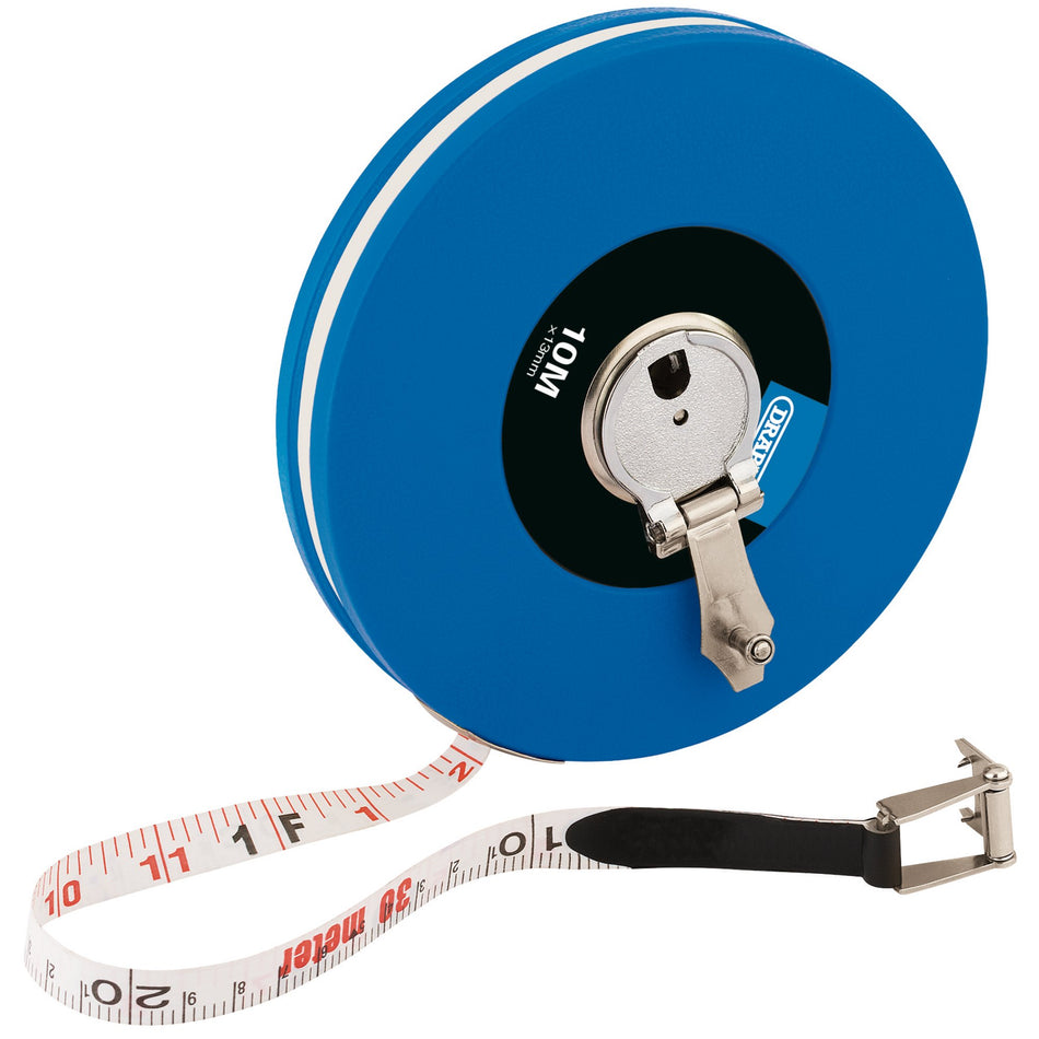 DRAPER Expert 10M/33ft Fibreglass Measuring Tape: Model No.STFG