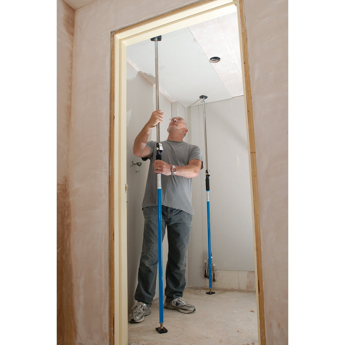 DRAPER Expert Pair of Quick Action Telescopic Support Rods: Model No.QS/2