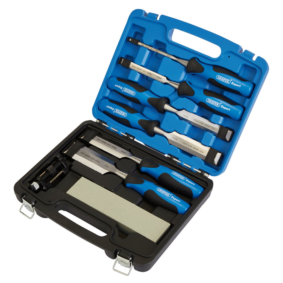 DRAPER Expert 8 Piece Wood Chisel Kit: Model No.WCS8/SG