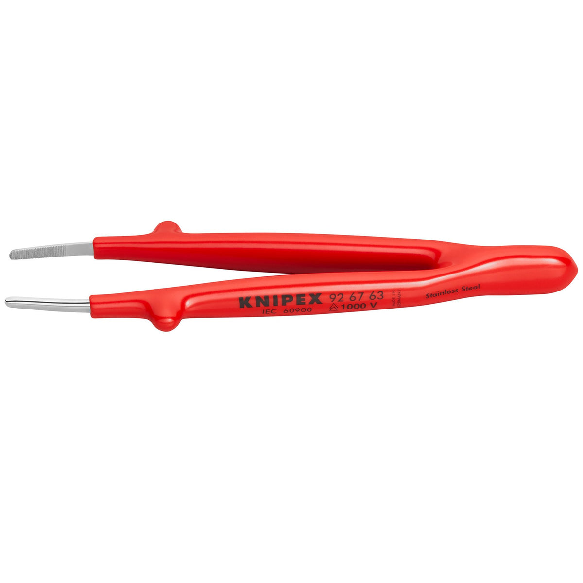 Knipex Fully Insulated Precision Tweezers : Model No.92 67 63