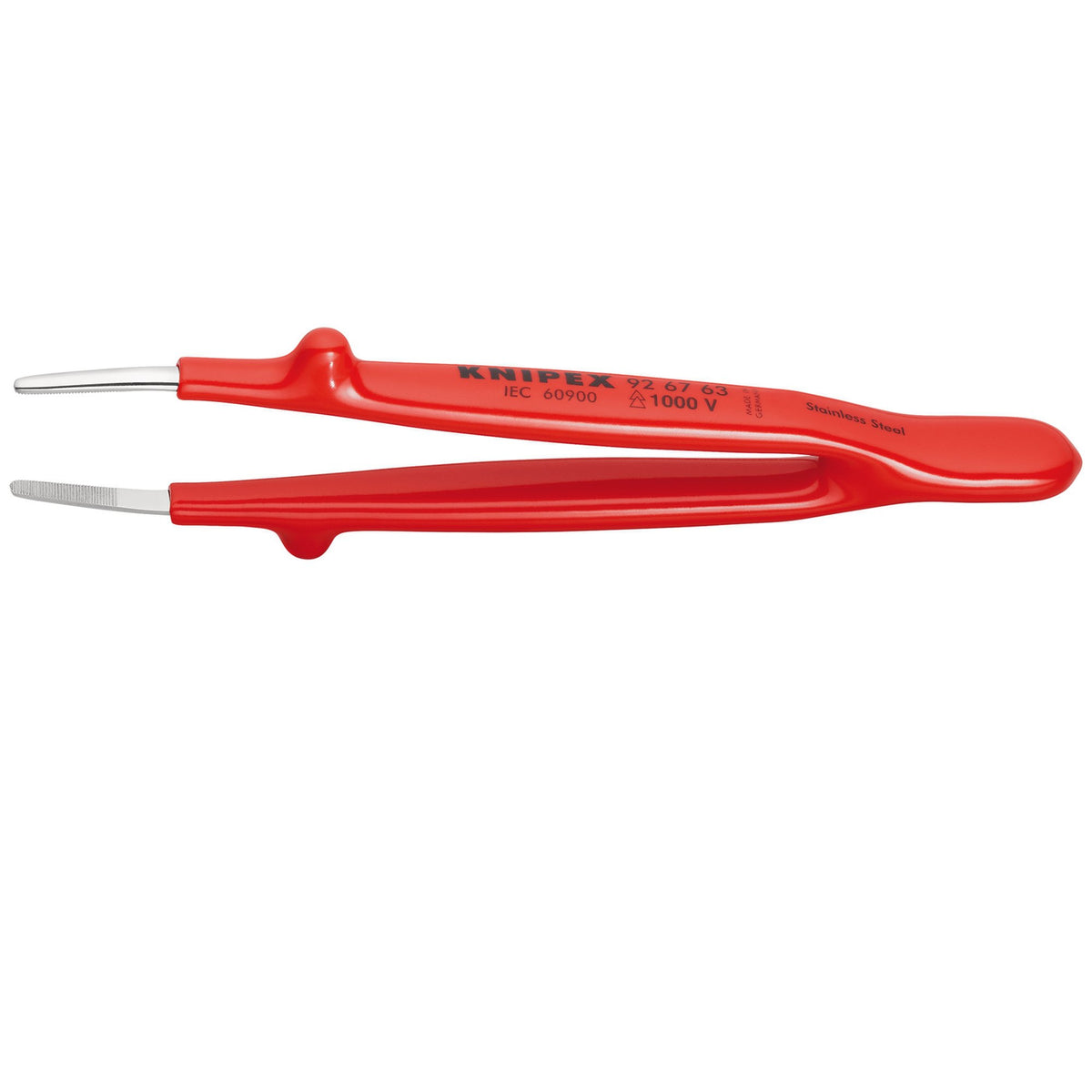 Knipex Fully Insulated Precision Tweezers : Model No.92 67 63