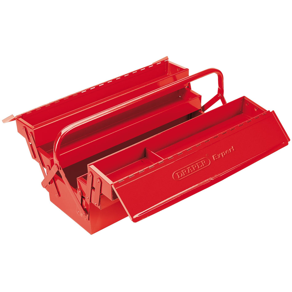 DRAPER Expert 530mm Extra Long Four Tray Cantilever Tool Box: Model No.TB530
