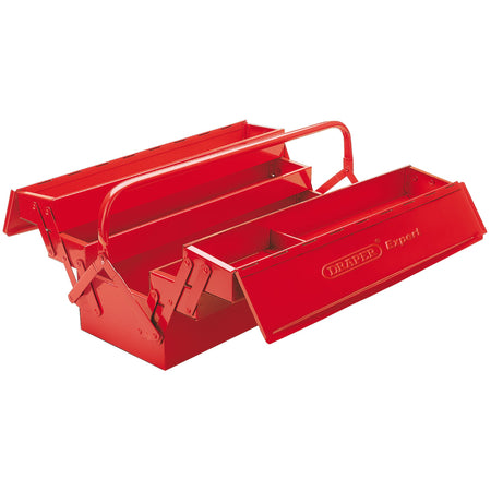 DRAPER Expert 530mm Extra Long Four Tray Cantilever Tool Box: Model No.TB530