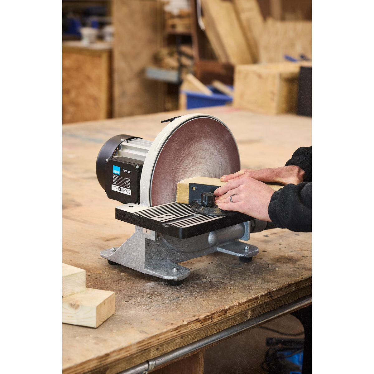 DRAPER 305mm 750W 230V Disc Sander: Model No.DS305