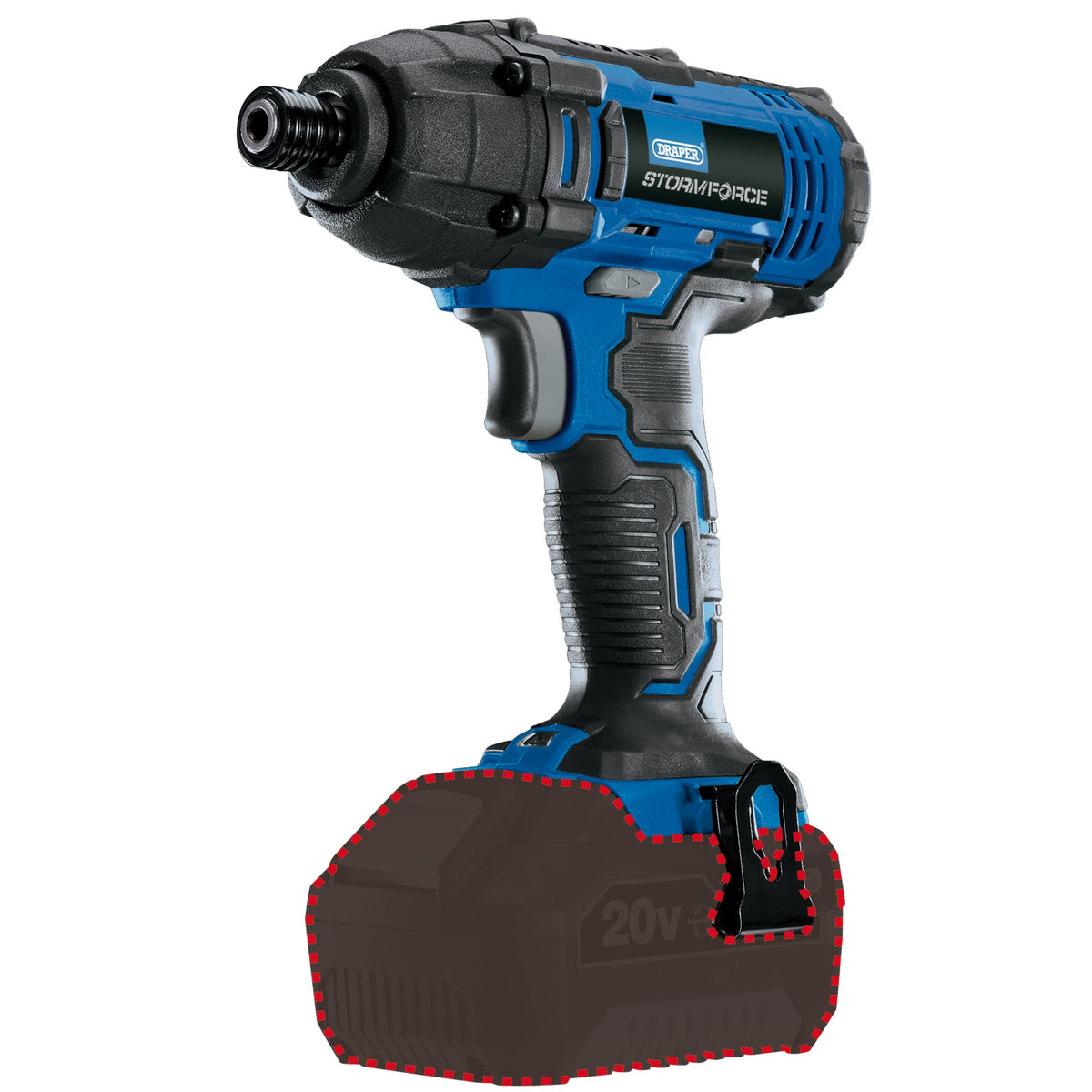 Storm Force 20V Cordless Impact Driver - Bare: Model No.CID20SF