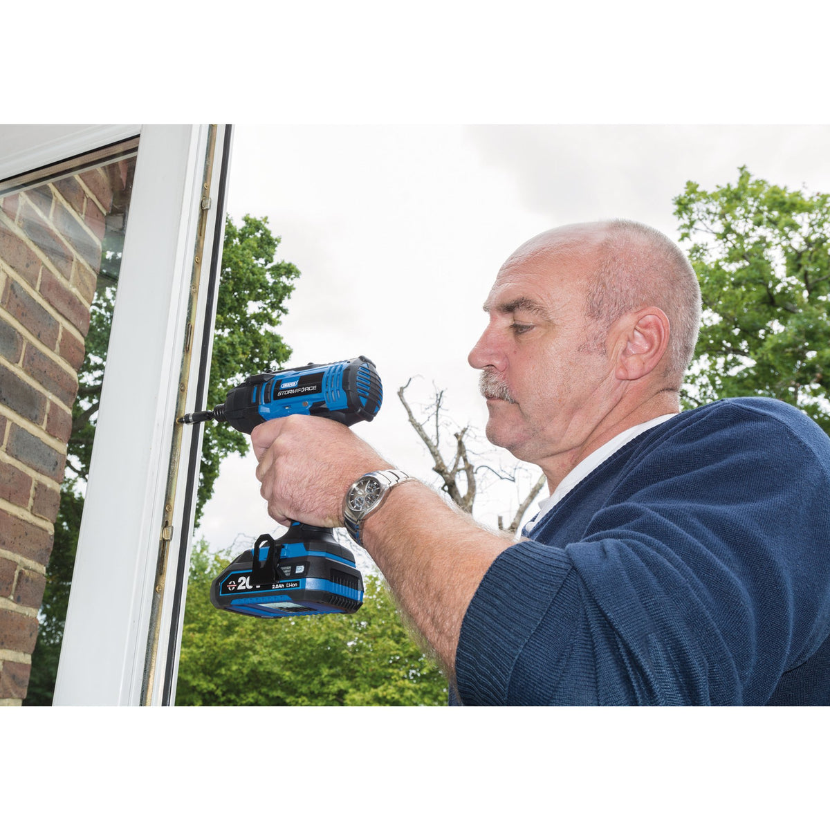 Storm Force 20V Cordless Impact Driver - Bare: Model No.CID20SF