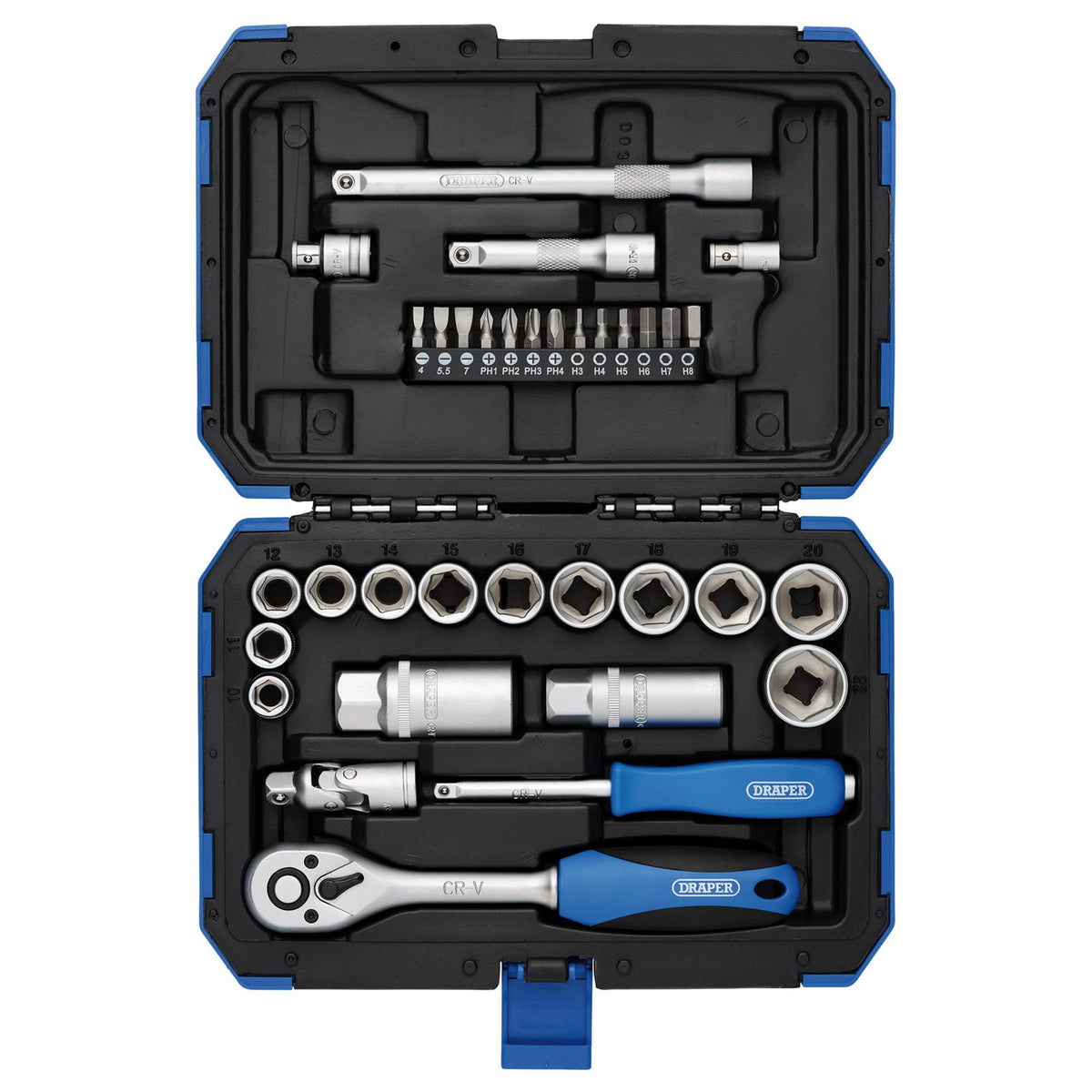 3/8" Sq. Dr. Metric Socket Set (34 piece): Model No. DD34M