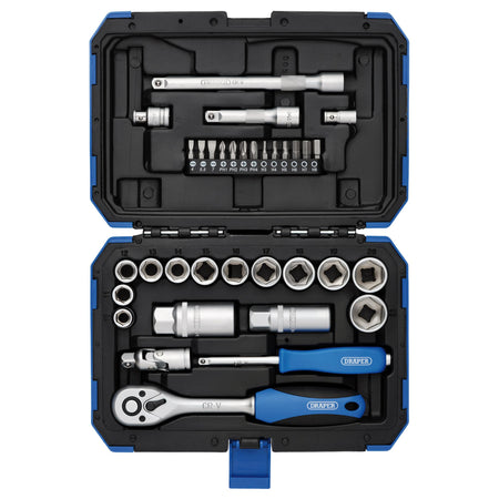 3/8" Sq. Dr. Metric Socket Set (34 piece): Model No. DD34M