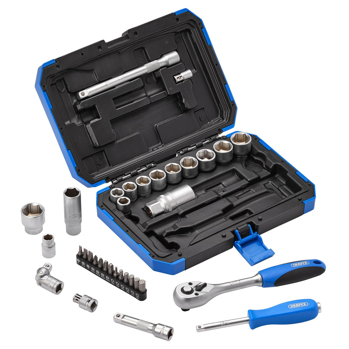 3/8" Sq. Dr. Metric Socket Set (34 piece): Model No. DD34M