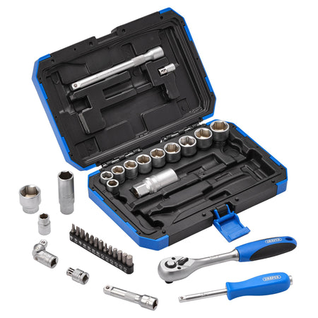 3/8" Sq. Dr. Metric Socket Set (34 piece): Model No. DD34M