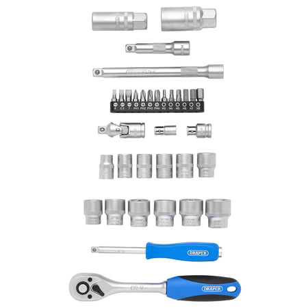 3/8" Sq. Dr. Metric Socket Set (34 piece): Model No. DD34M