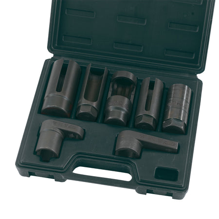 DRAPER Expert 3/8 and 1/2in. Sq. Dr. 'Lambda' or Oxygen Sensor Socket Set: Model No.LSS7