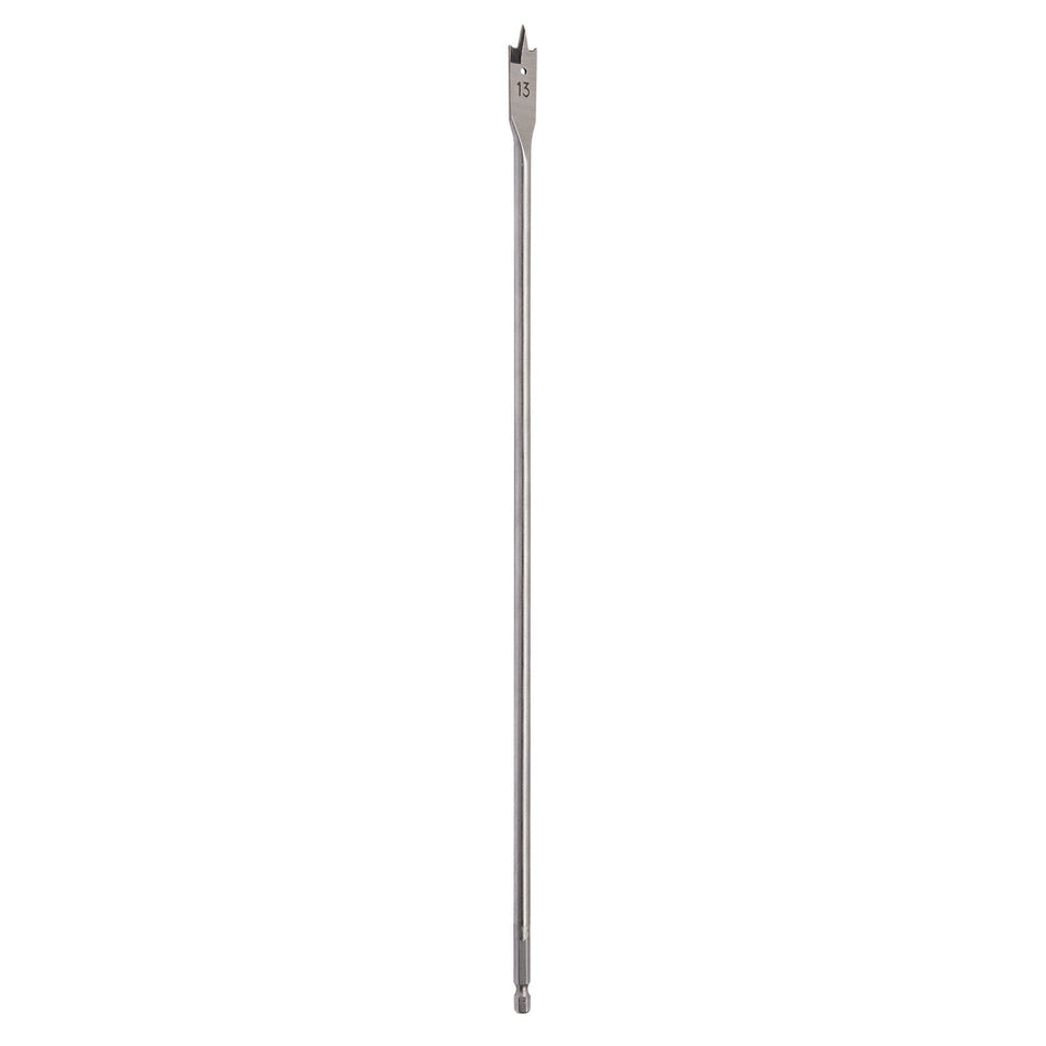 DRAPER 13mm Extra Long Flat Wood Bit: Model No.FB100AXL