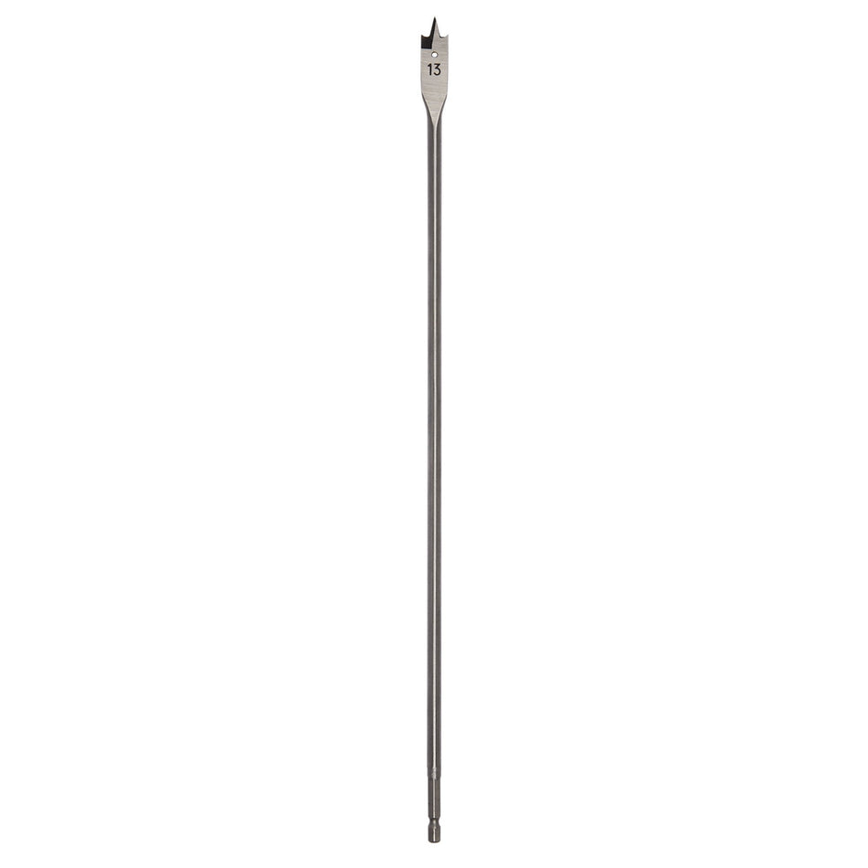 DRAPER 13mm Extra Long Flat Wood Bit: Model No.FB100AXL
