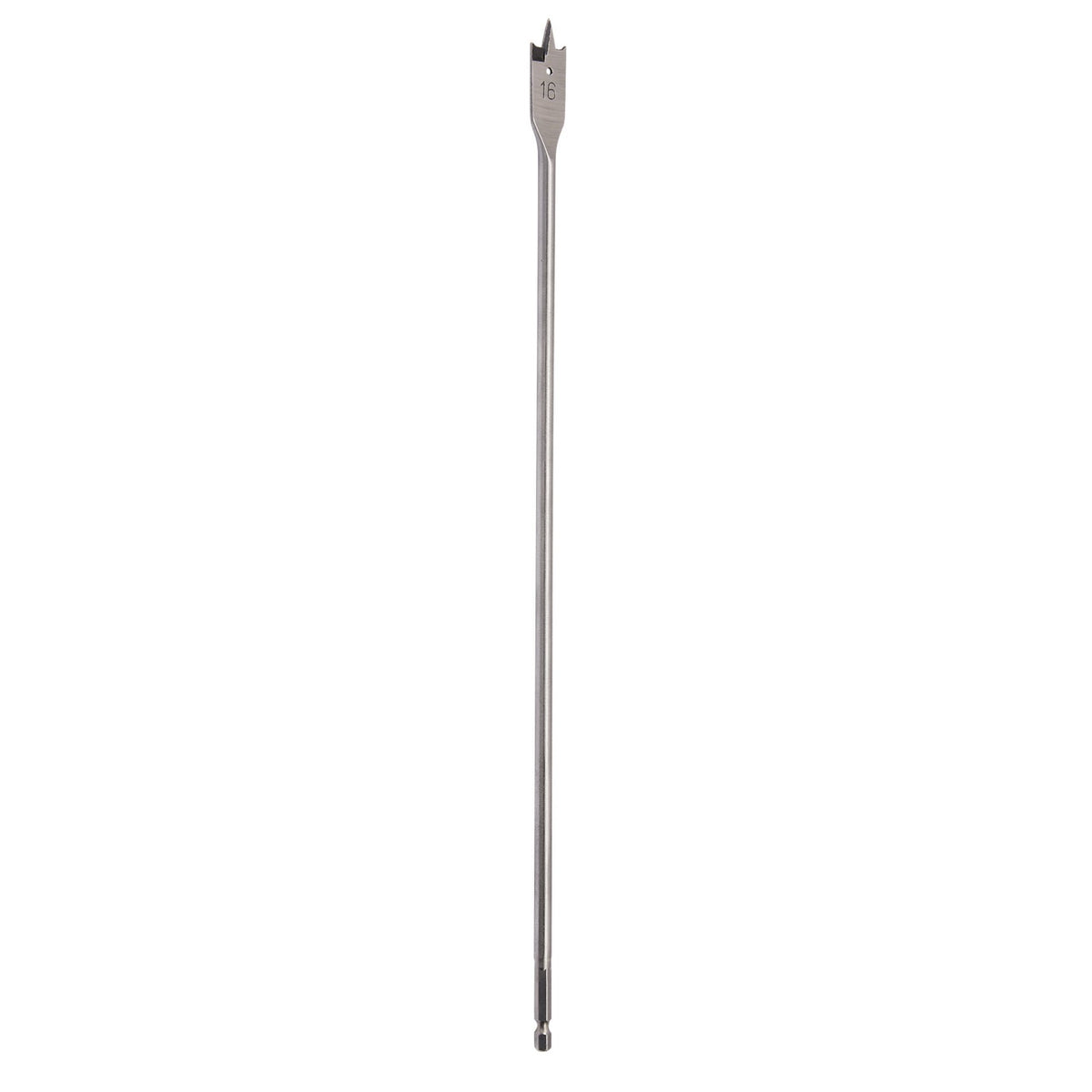 DRAPER 16mm Extra Long Flat Wood Bit: Model No.FB100AXL