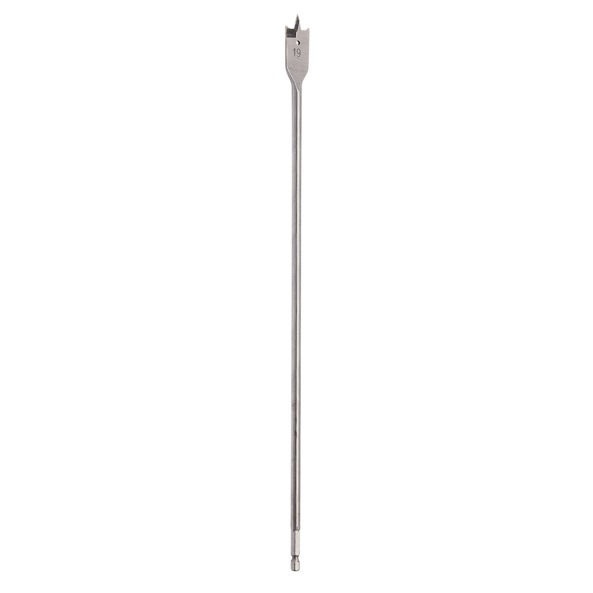 DRAPER 19mm Extra Long Flat Wood Bit: Model No.FB100AXL