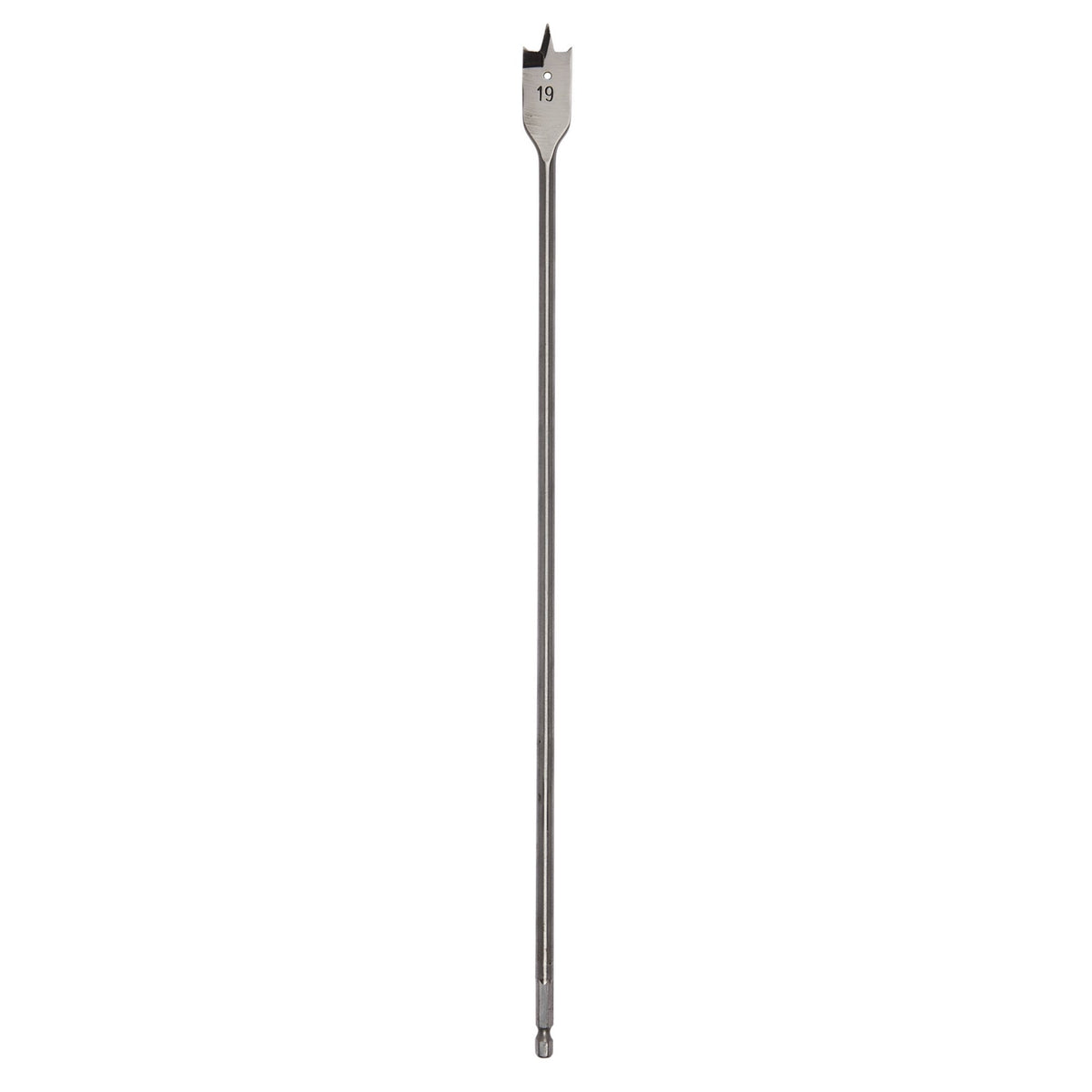 DRAPER 19mm Extra Long Flat Wood Bit: Model No.FB100AXL