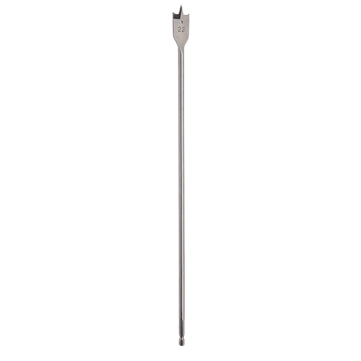 DRAPER 22mm Extra Long Flat Wood Bit: Model No.FB100AXL