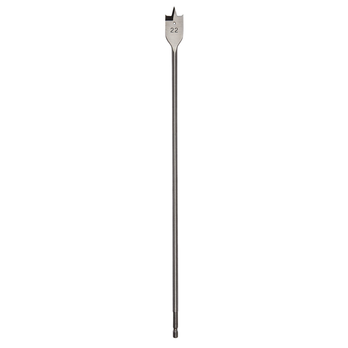 DRAPER 22mm Extra Long Flat Wood Bit: Model No.FB100AXL
