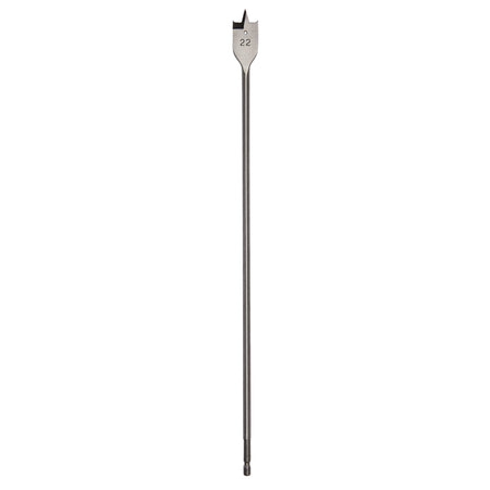 DRAPER 22mm Extra Long Flat Wood Bit: Model No.FB100AXL