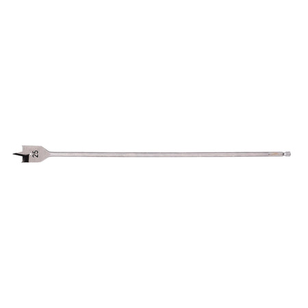 DRAPER 25mm Extra Long Flat Wood Bit: Model No.FB100AXL