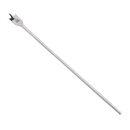 DRAPER 25mm Extra Long Flat Wood Bit: Model No.FB100AXL