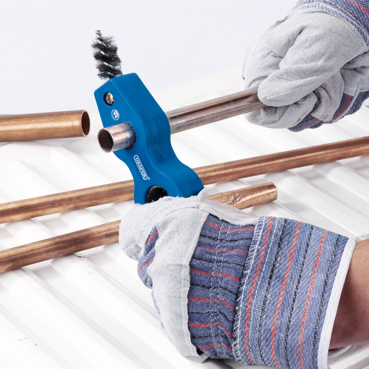 DRAPER Pipe Cleaner and Deburrer: Model No.PCD
