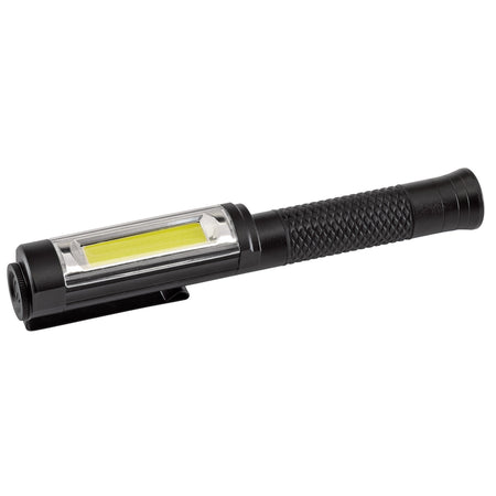 5W COB LED Rechargeable Aluminium Penlight: Model No.RWLCOB/360/B