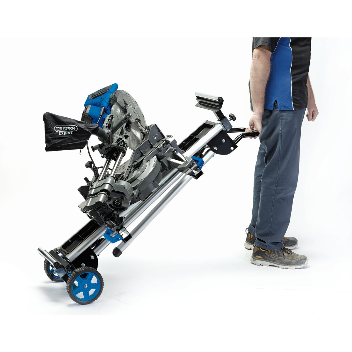 Mobile and Extendable Mitre Saw Stand: Model No.MSSM168D