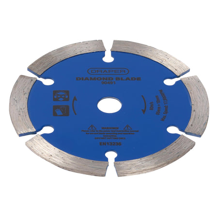 Draper Segmented Diamond Blade (85mm) Model No. DBSRD