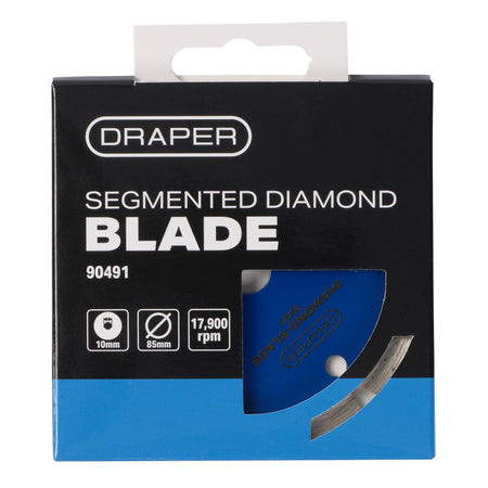 Draper Segmented Diamond Blade (85mm) Model No. DBSRD