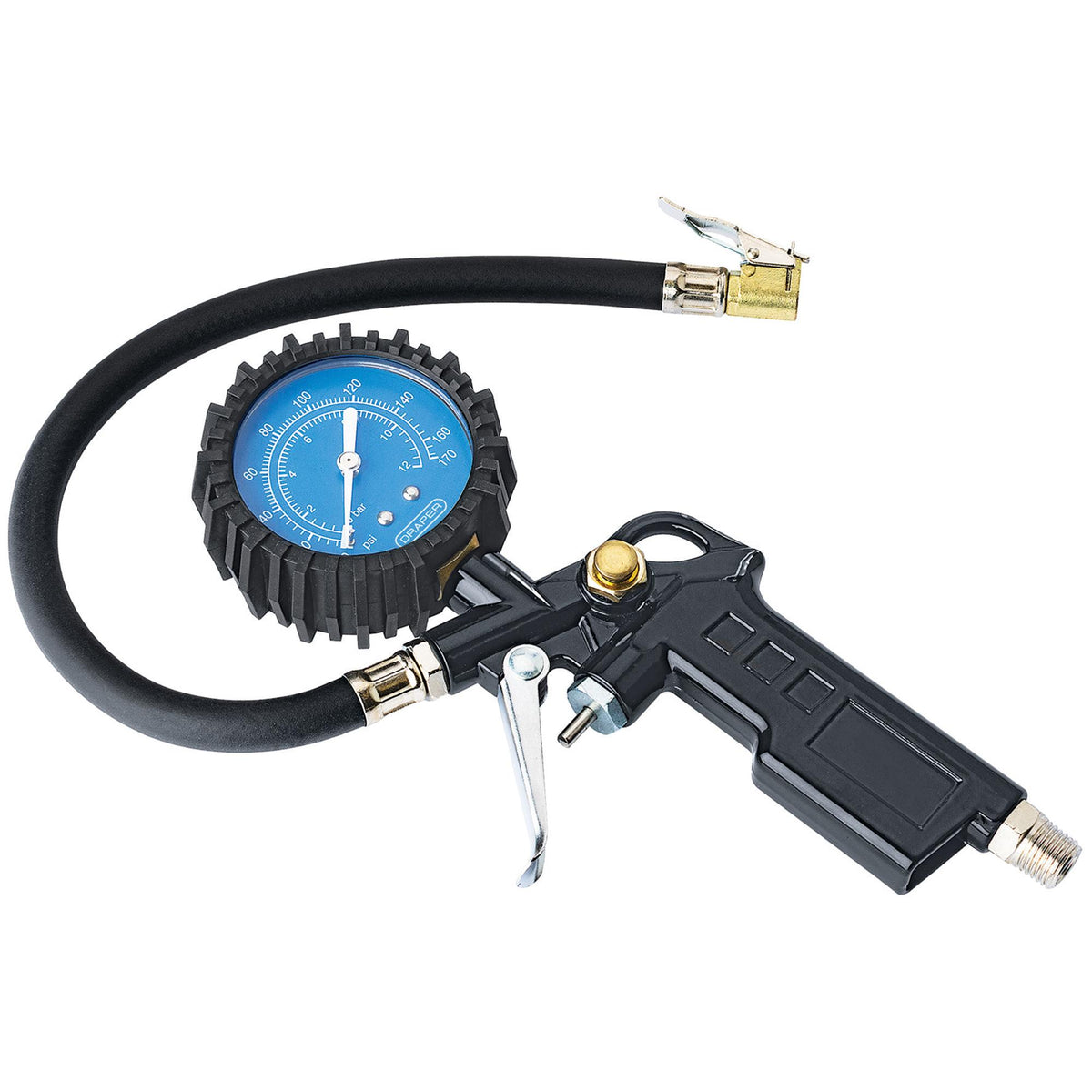 Pistol-Grip Tyre Inflator : Model No. TI1