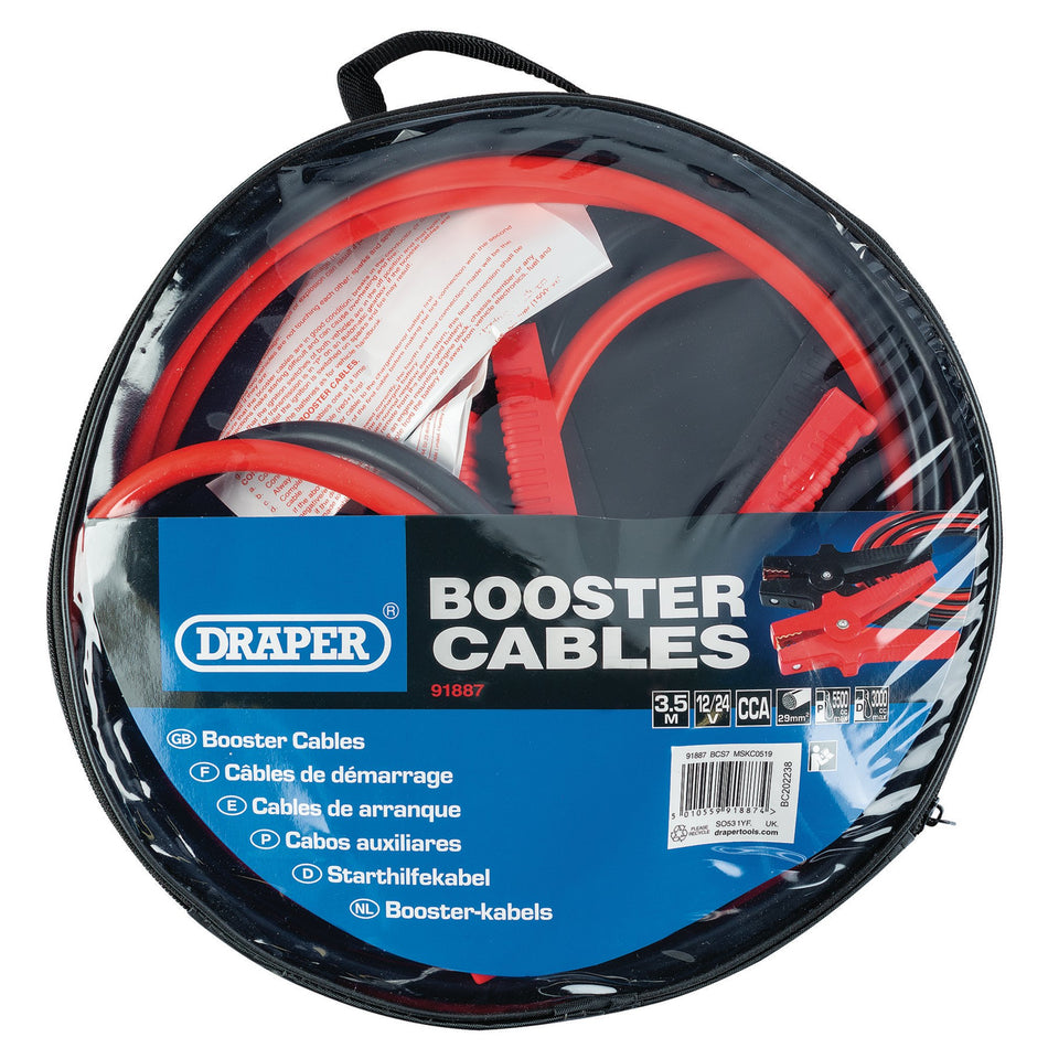 Booster Cables (29mm x 3.5M): Model No.BCS7
