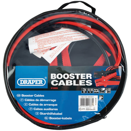 Booster Cables (18mm X 3M): Model No.BCS8