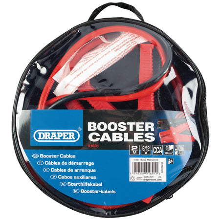 Booster Cables (10mm X 2M): Model No.BCS9