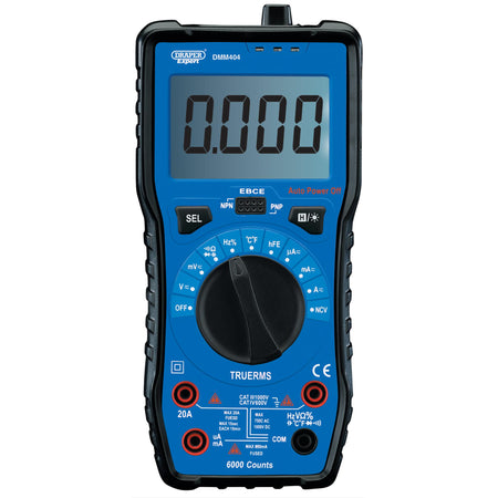 Auto & Manual Ranging Digital Multimeter: Model No. DMM404