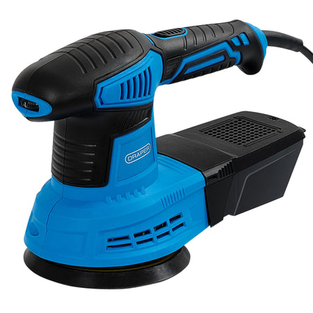 DRAPER 230V Random Orbit Sander, 125mm, 450W Model No. ROS450D