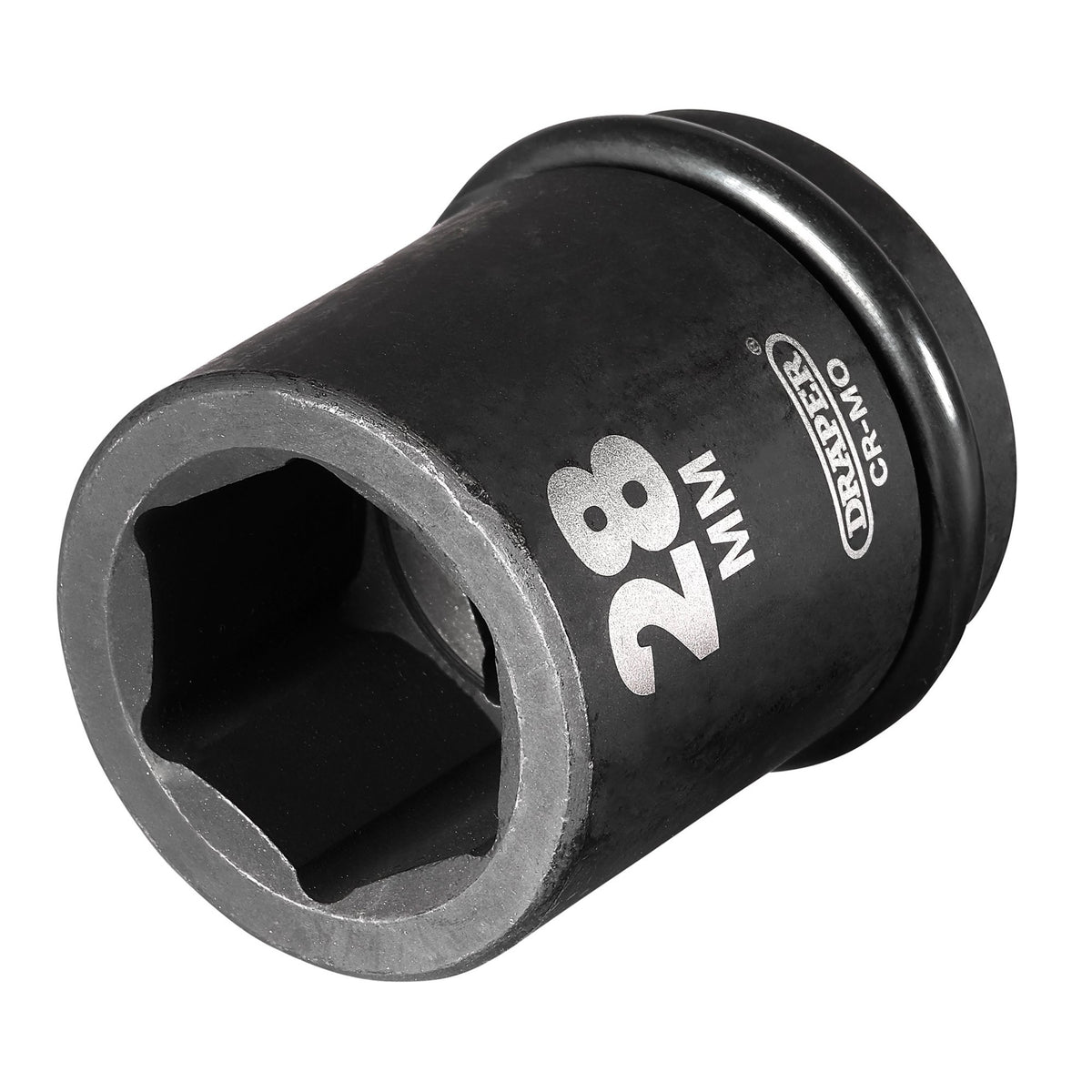 DRAPER Expert 28mm 3/4in. Square Drive Hi-Torq 174; 6 Point Impact Socket: Model No.419-MM