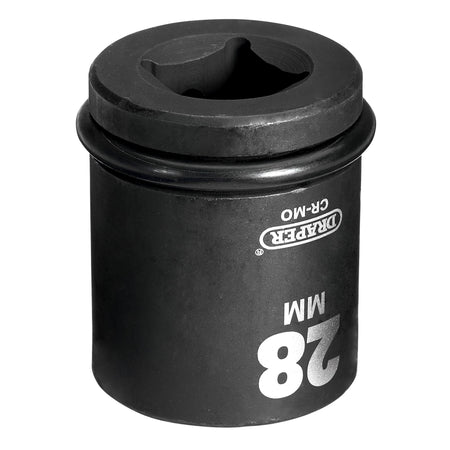 DRAPER Expert 28mm 3/4in. Square Drive Hi-Torq 174; 6 Point Impact Socket: Model No.419-MM