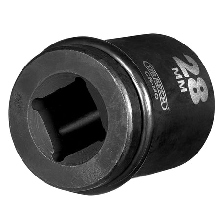 DRAPER Expert 28mm 3/4in. Square Drive Hi-Torq 174; 6 Point Impact Socket: Model No.419-MM