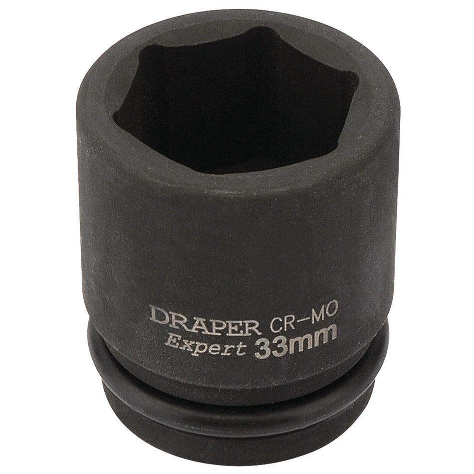 DRAPER Expert 33mm 3/4in. Square Drive Hi-Torq ; 6 Point Impact Socket: Model No.419-MM