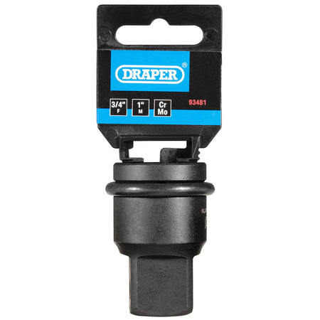 DRAPER Expert 3/4in.(F) x 1in.(M) Impact Socket Converter: Model No.811
