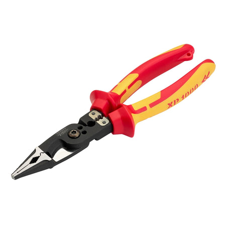 XP1000 VDE Tethered 8-in-1 Electricians Pliers, 215mm: No.XP1000EPV2