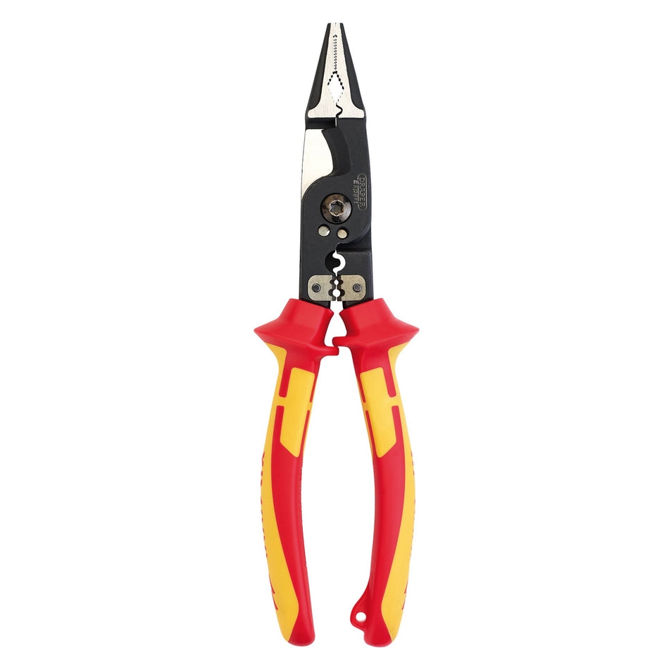 XP1000 VDE Tethered 8-in-1 Electricians Pliers, 215mm: No.XP1000EPV2