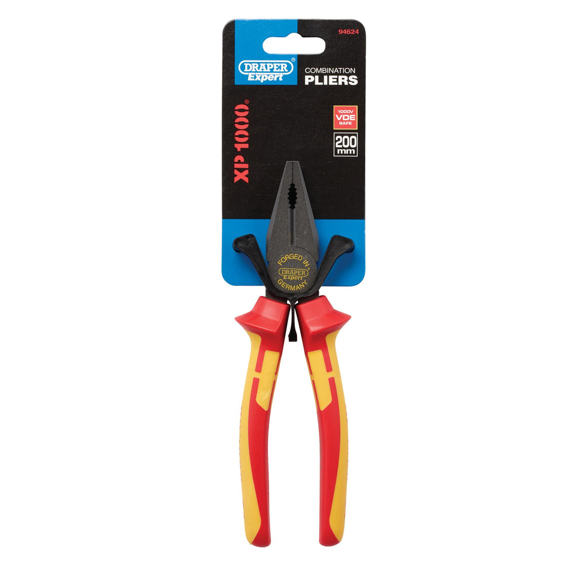 XP1000 VDE Combination Pliers, 200mm: Model No. XP1000CP/NT