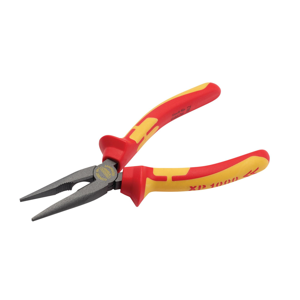 XP1000 VDE Long Nose Pliers, 160mm: Model No. XP1000LN/NT