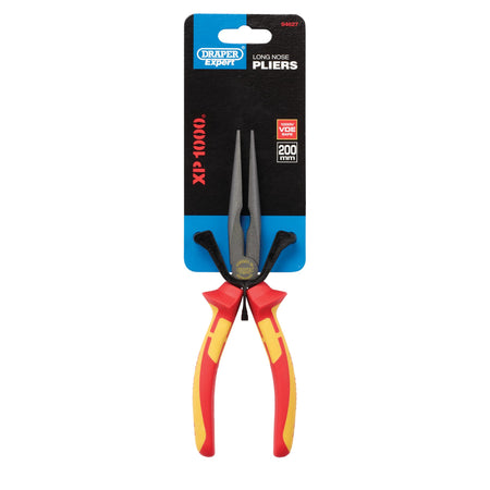 XP1000 VDE Long Nose Pliers, 200mm: Model No. XP1000LN/NT