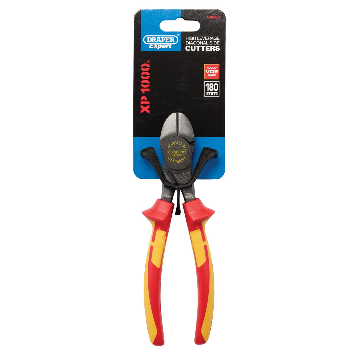XP1000 VDE Hi-Leverage Side Cutter, 180mm: Model No. XP1000HLSC/NT